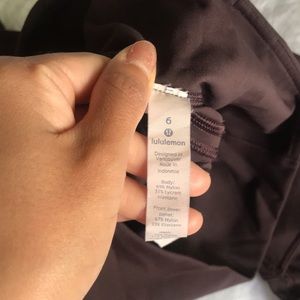 Lululemon Dark Purple Yoga Leggings